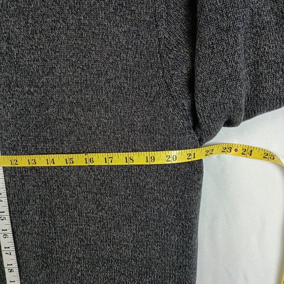 Boston Traders Cardigan Sweater Sherpa Lined Men Extra Large Gray Full Zip - Picture 6 of 9